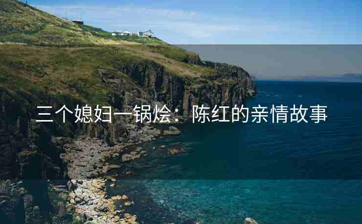 三个媳妇一锅烩：陈红的亲情故事